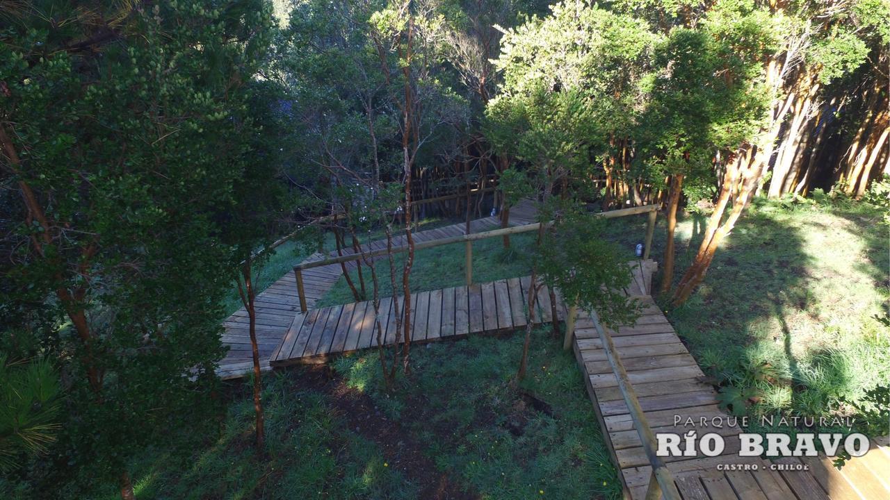 Parque Natural Rio Bravo Lodge Castro Kültér fotó